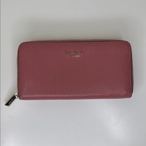 Kate Spade Mauve Large Wallet